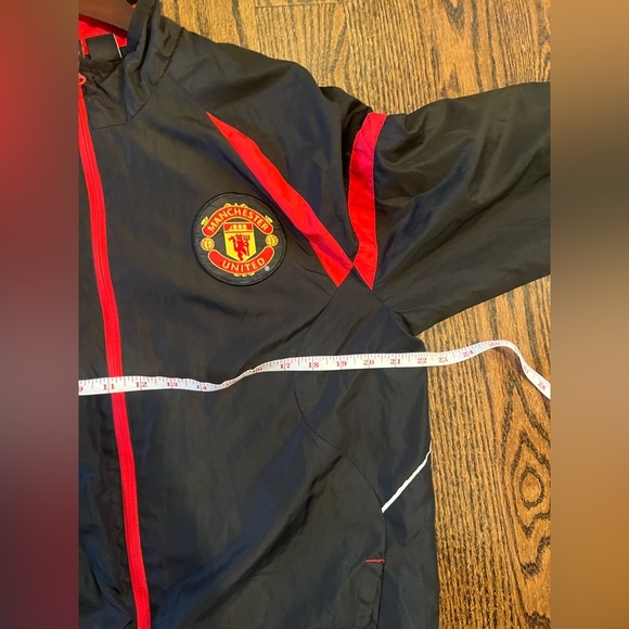 Manchester United Jacket Full Zip MUFC Soccer Football Official Adult Medium - Picture 7 of 11